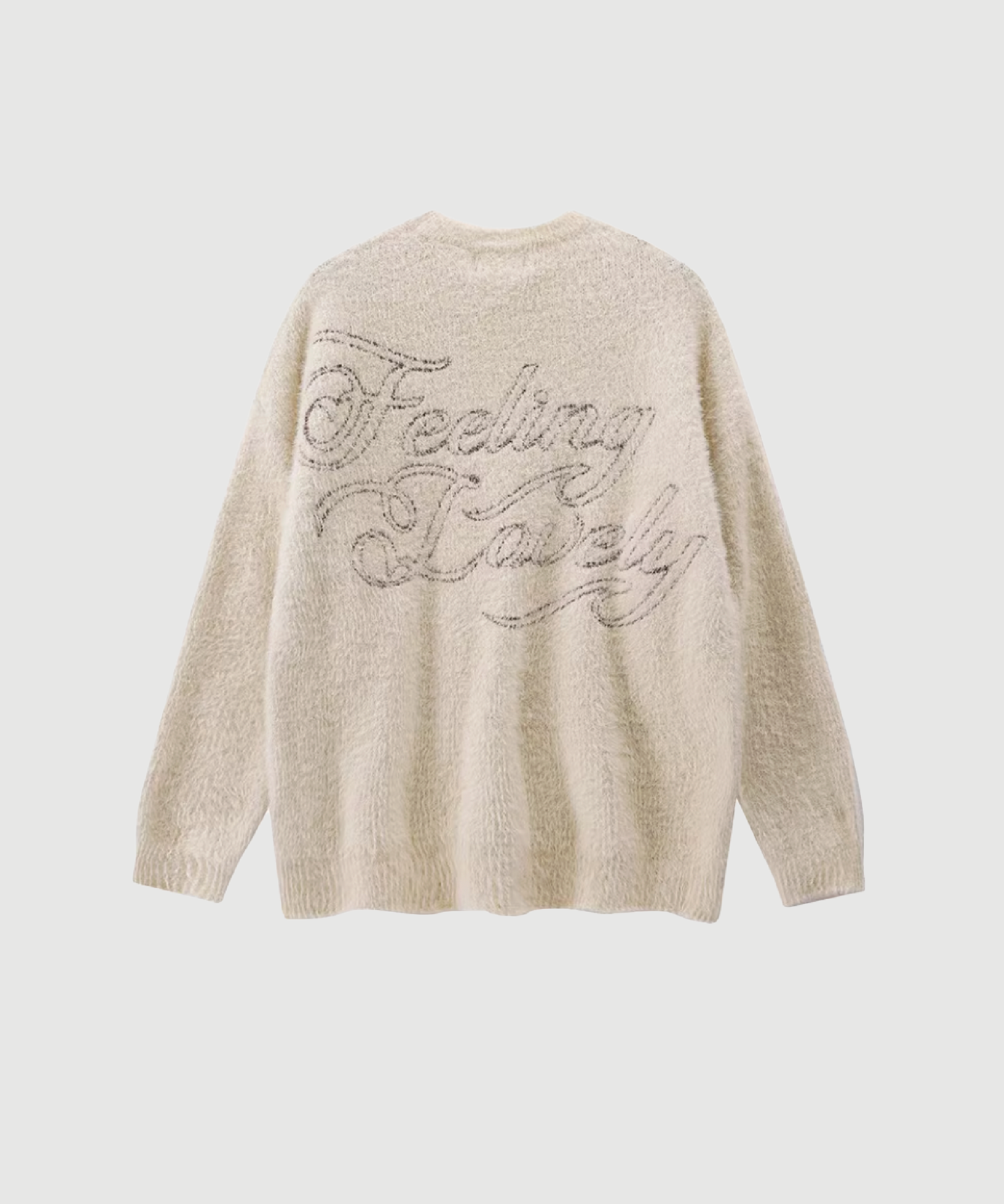 Luxury Jacquard Long-Sleeve Couple's Sweater