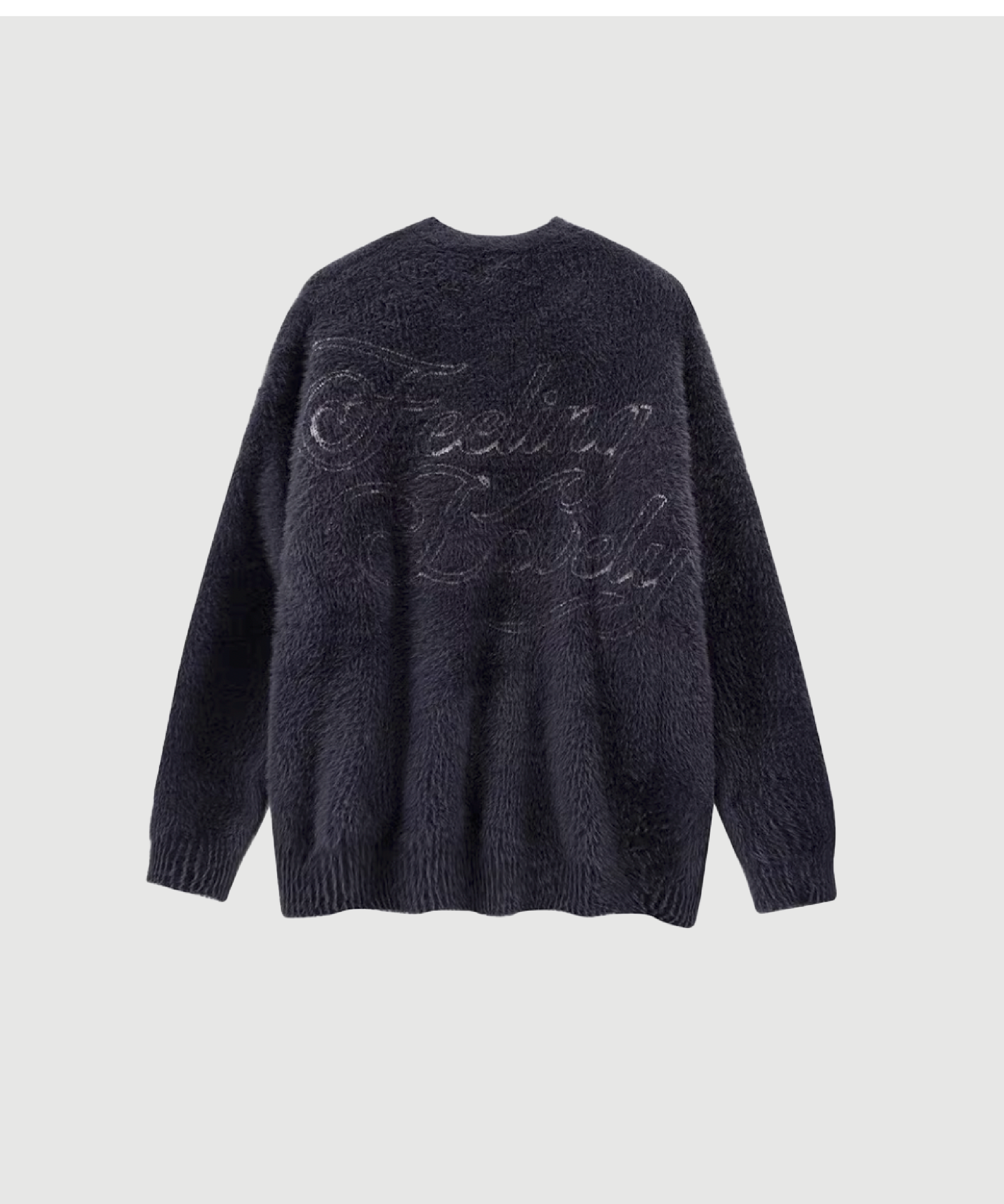 Luxury Jacquard Long-Sleeve Couple's Sweater