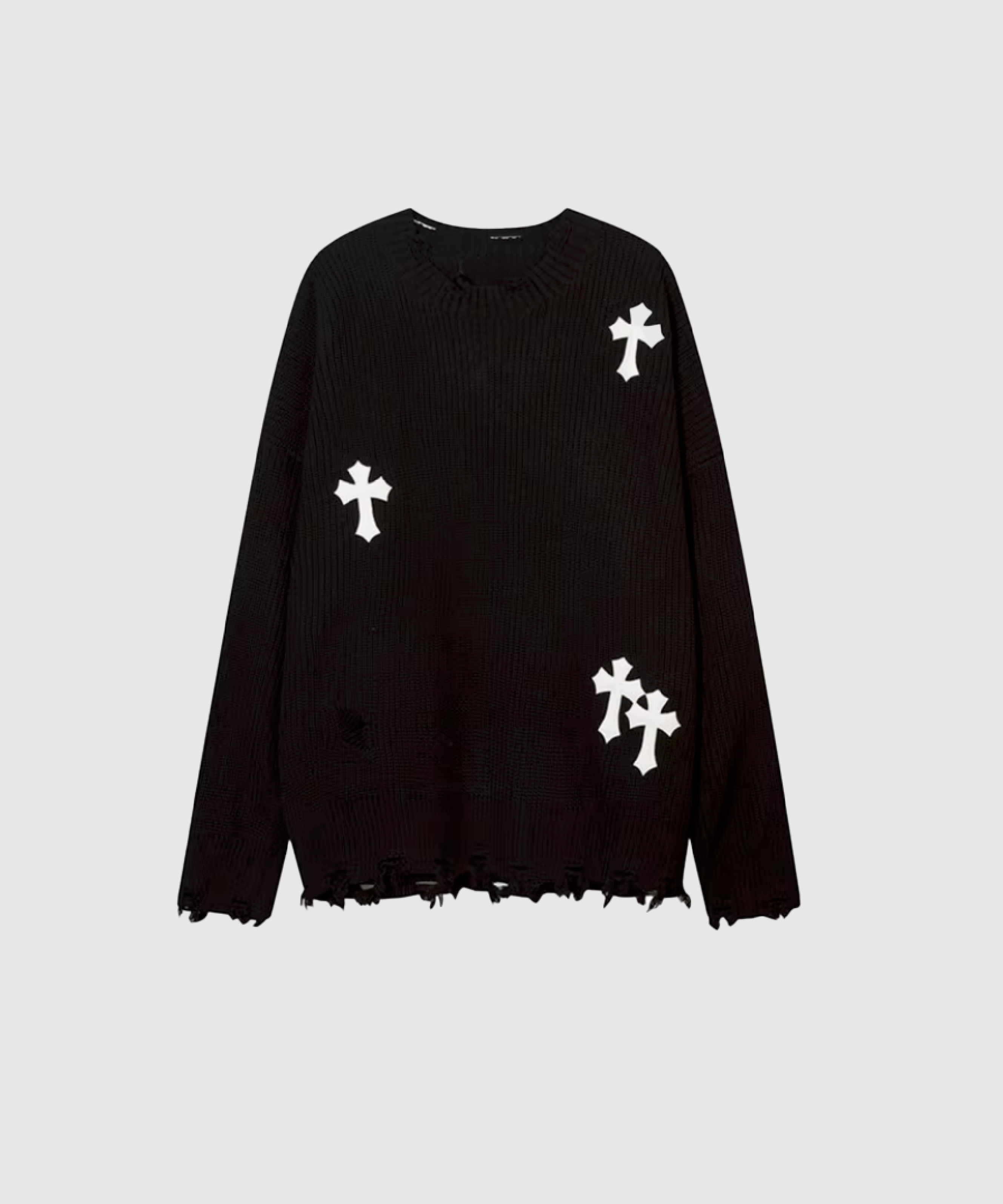 Vibe Cross Knit - Street Sweater