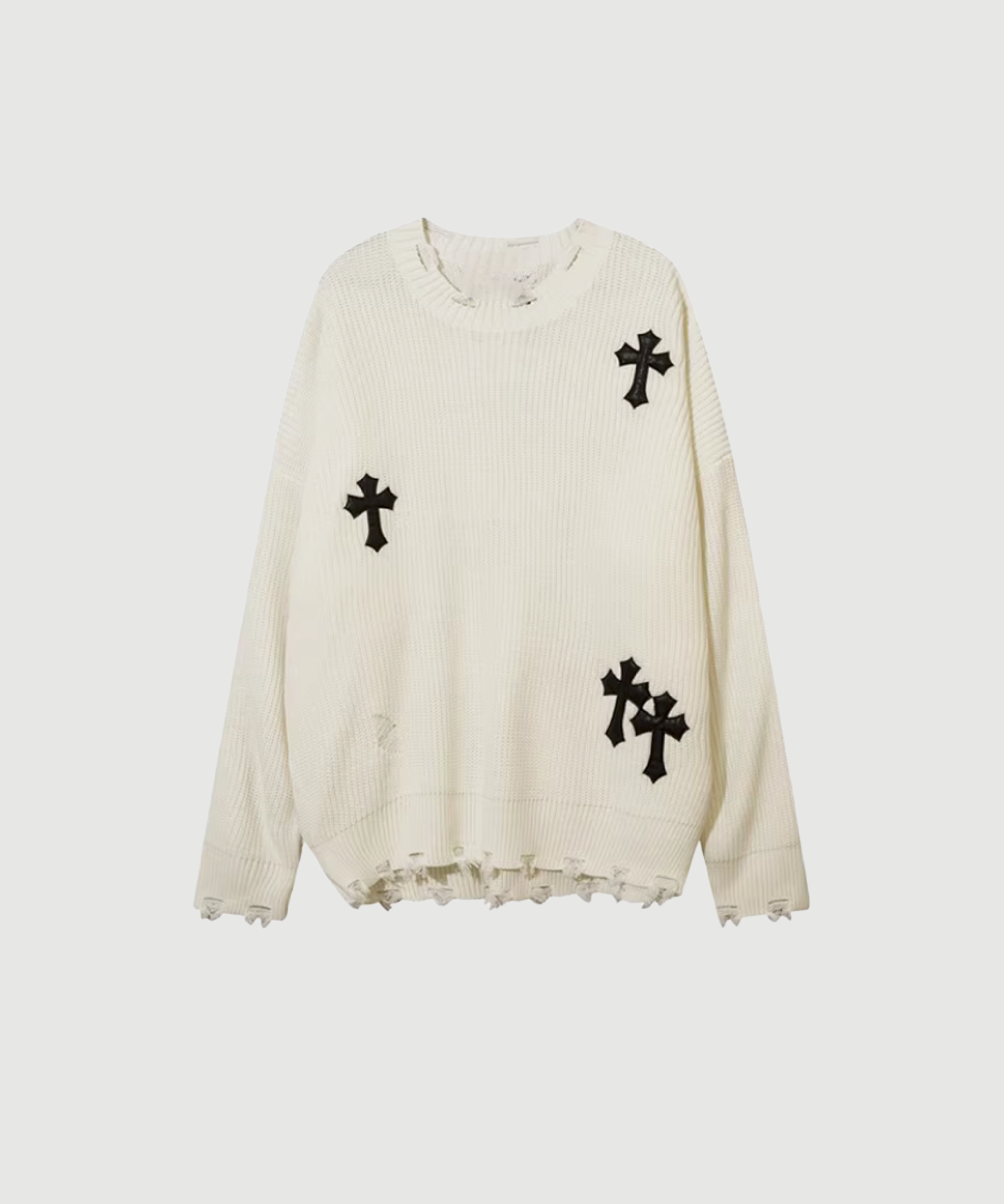 Vibe Cross Knit - Street Sweater