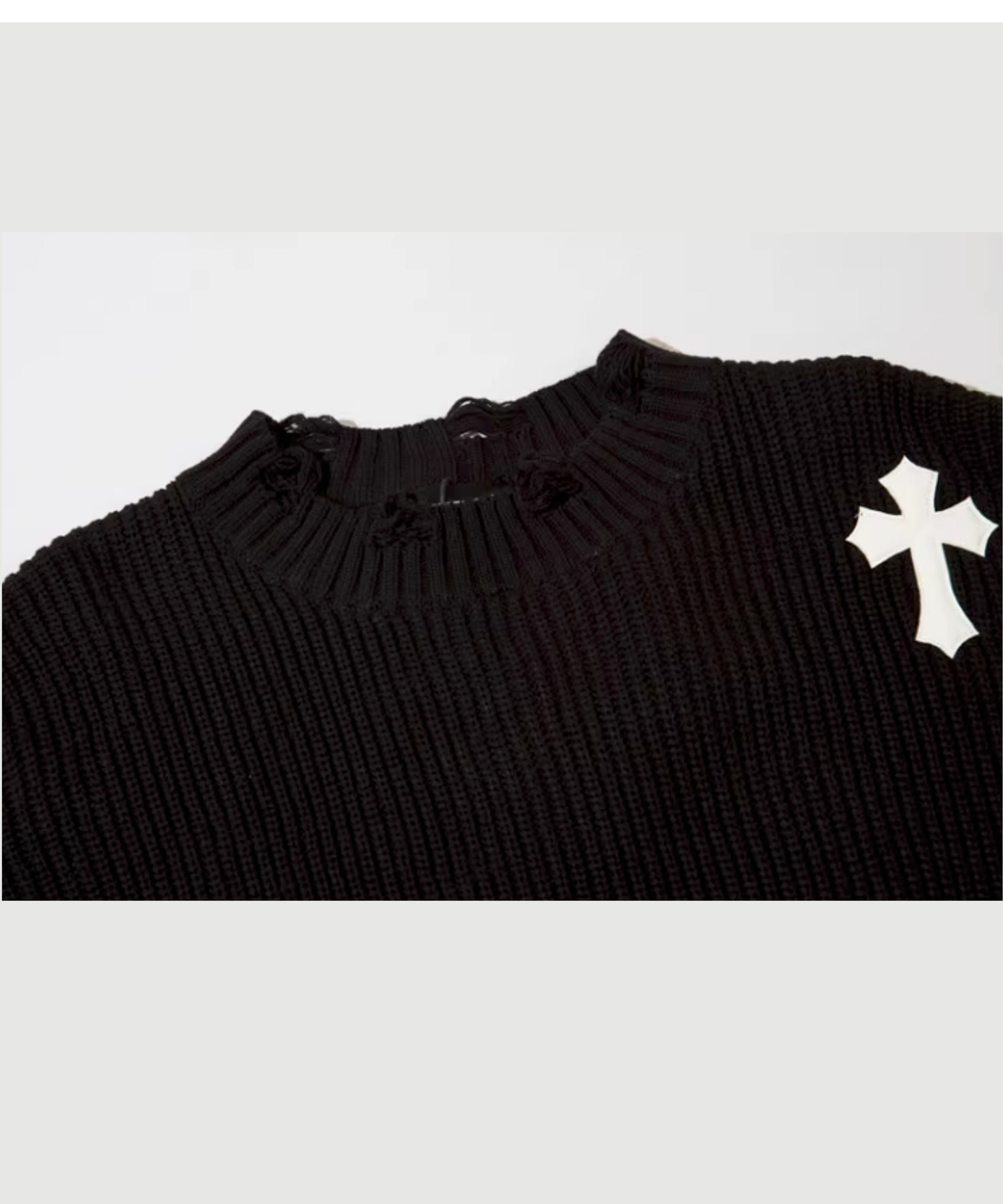 Vibe Cross Knit - Street Sweater